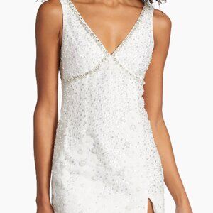 Self Portrait Embellished Mini Dress XS NWT